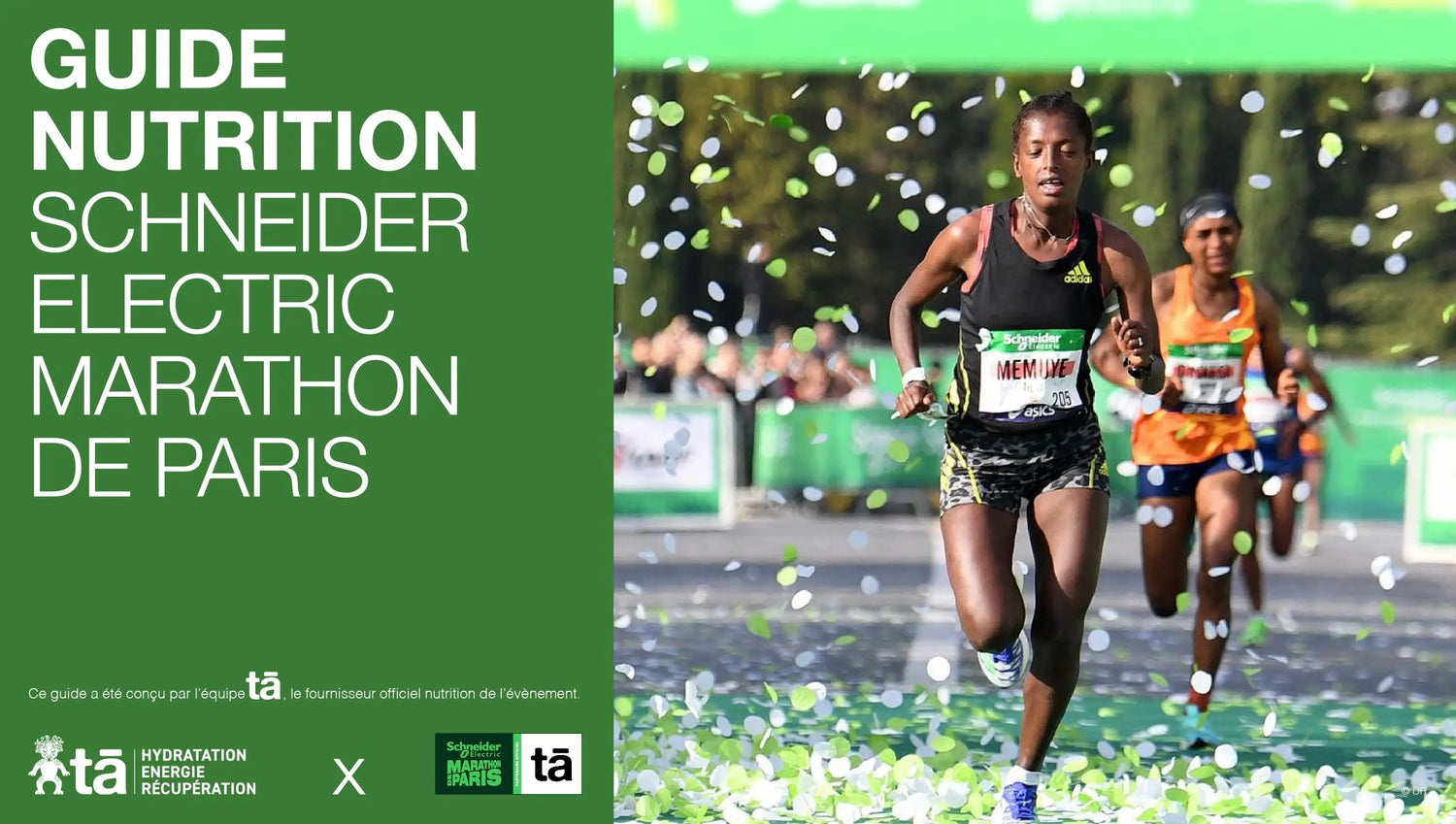 GUIDE NUTRITION SCHNEIDER ELECTRIC MARATHON DE PARIS Tā Energy
