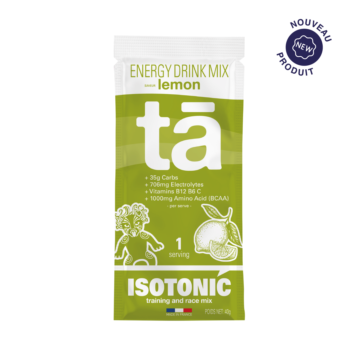 BOISSON ISOTONIC SACHET Citron