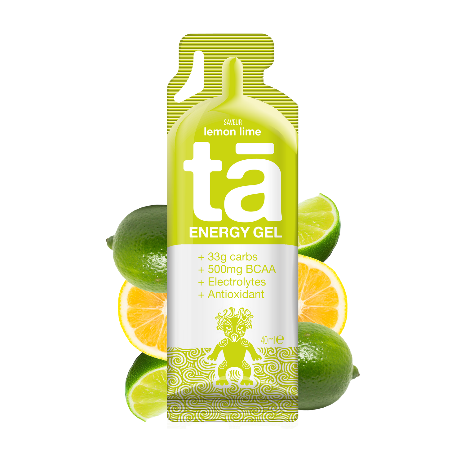 Gel énergétique 40ml saveur citron citron vert