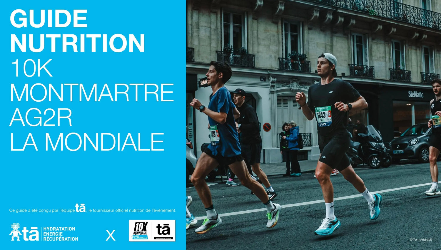 Guide Nutrition 10k Montmartre Tā Energy