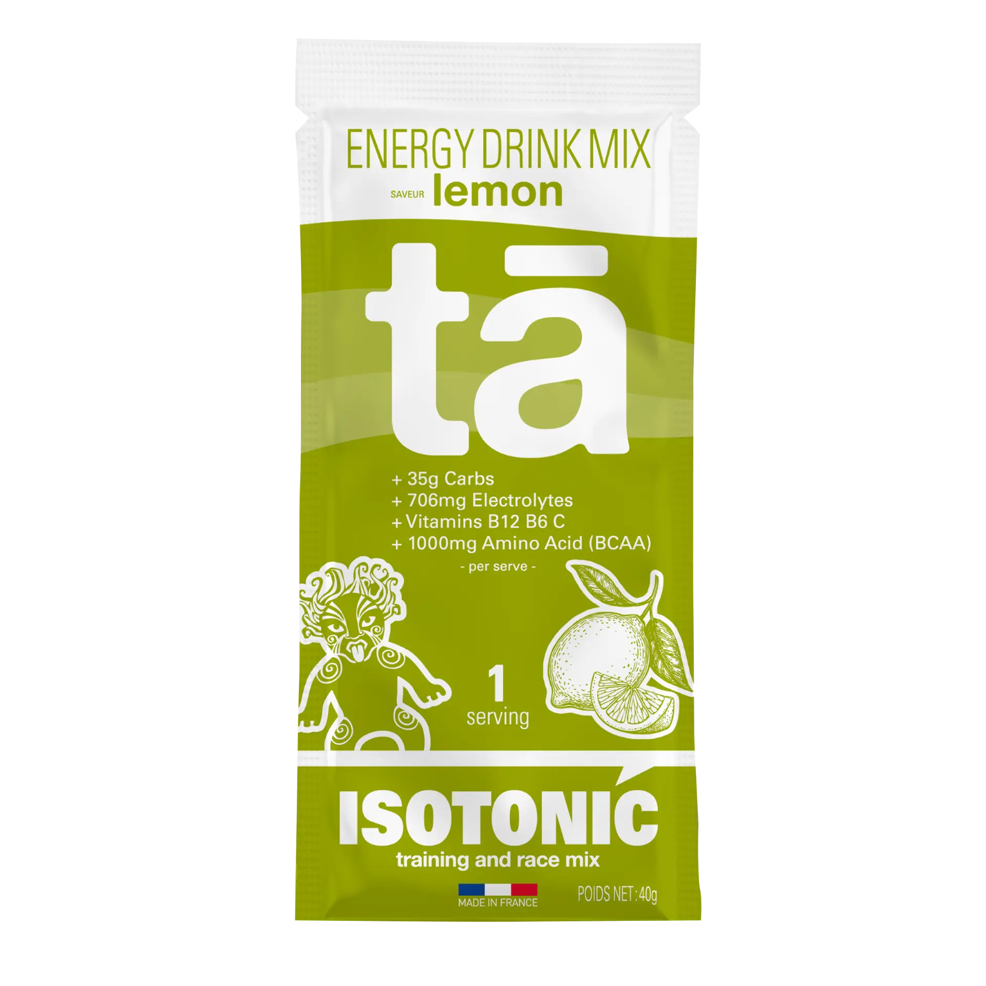 BOISSON ISOTONIC SACHET Citron