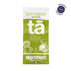 BOISSON ISOTONIC SACHET Citron Tā Energy