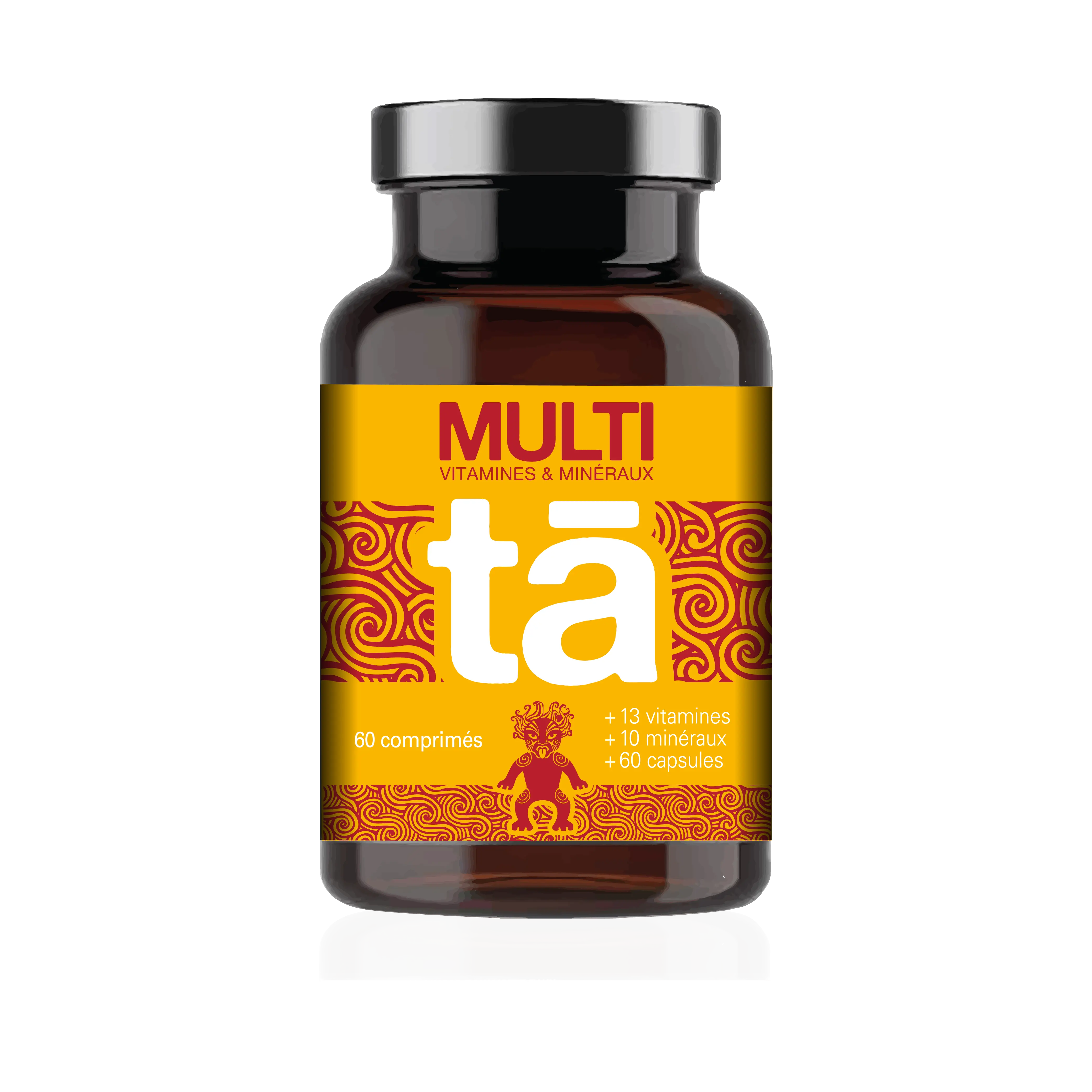 COMPRIMÉS MULTI-VITAMINES 13 vitamines & 10 minéraux - Tā Energy