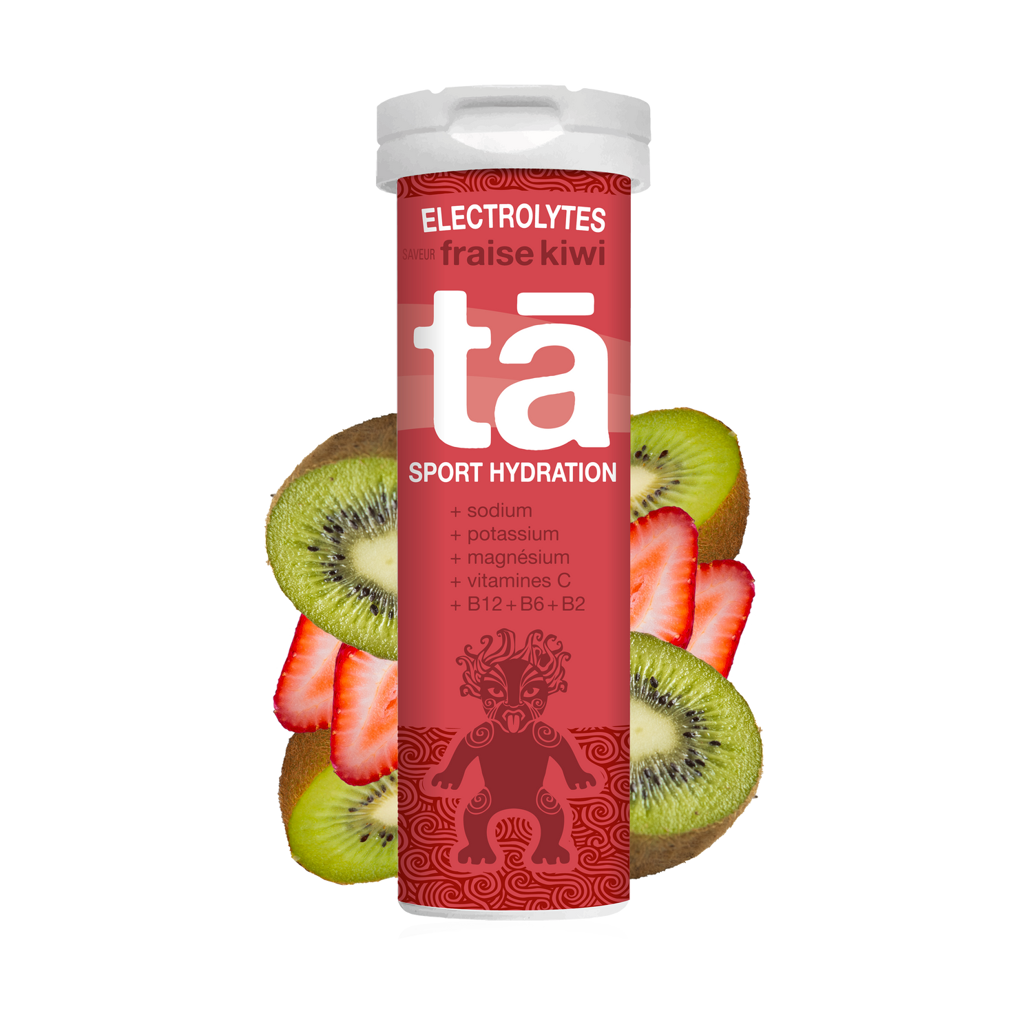 ELECTROLYTES fraise kiwi Tā Energy