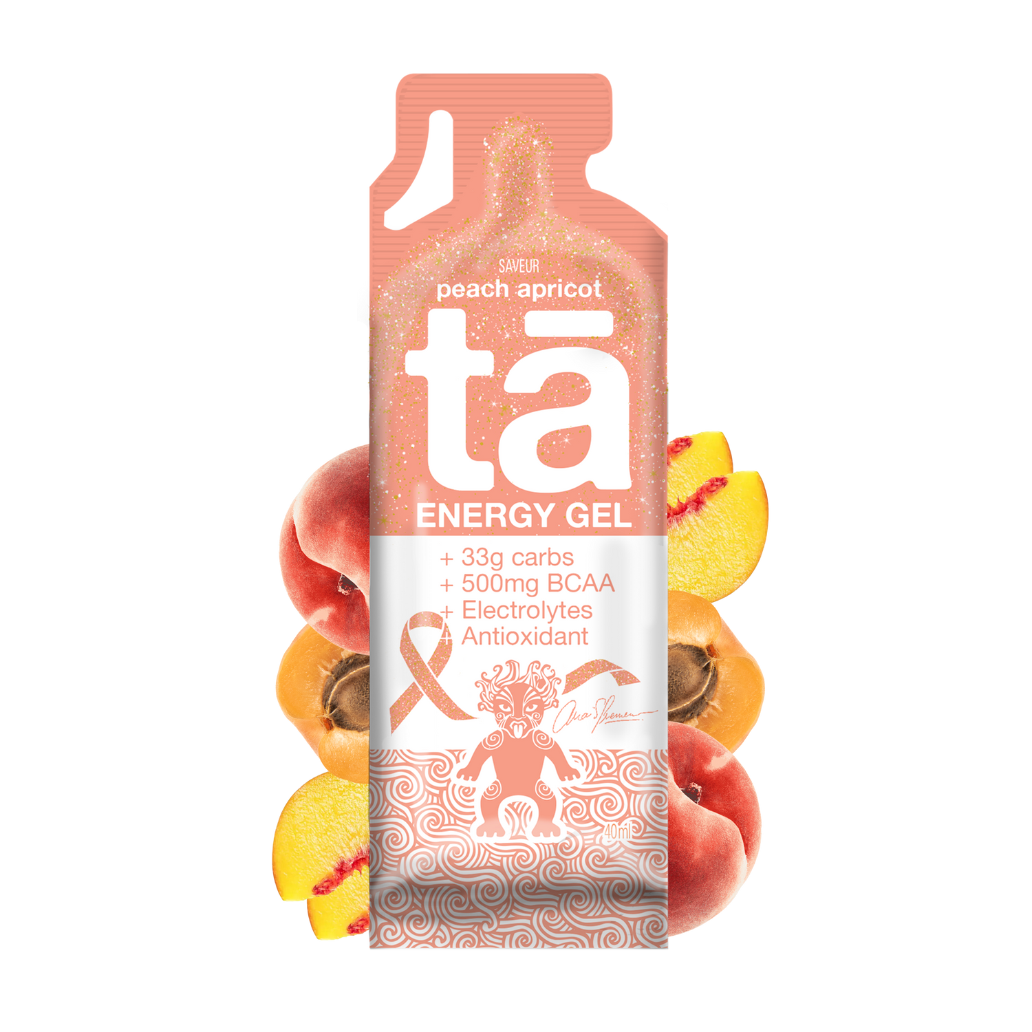 ÉNERGIE GELS Peach Apricot Tā Energy