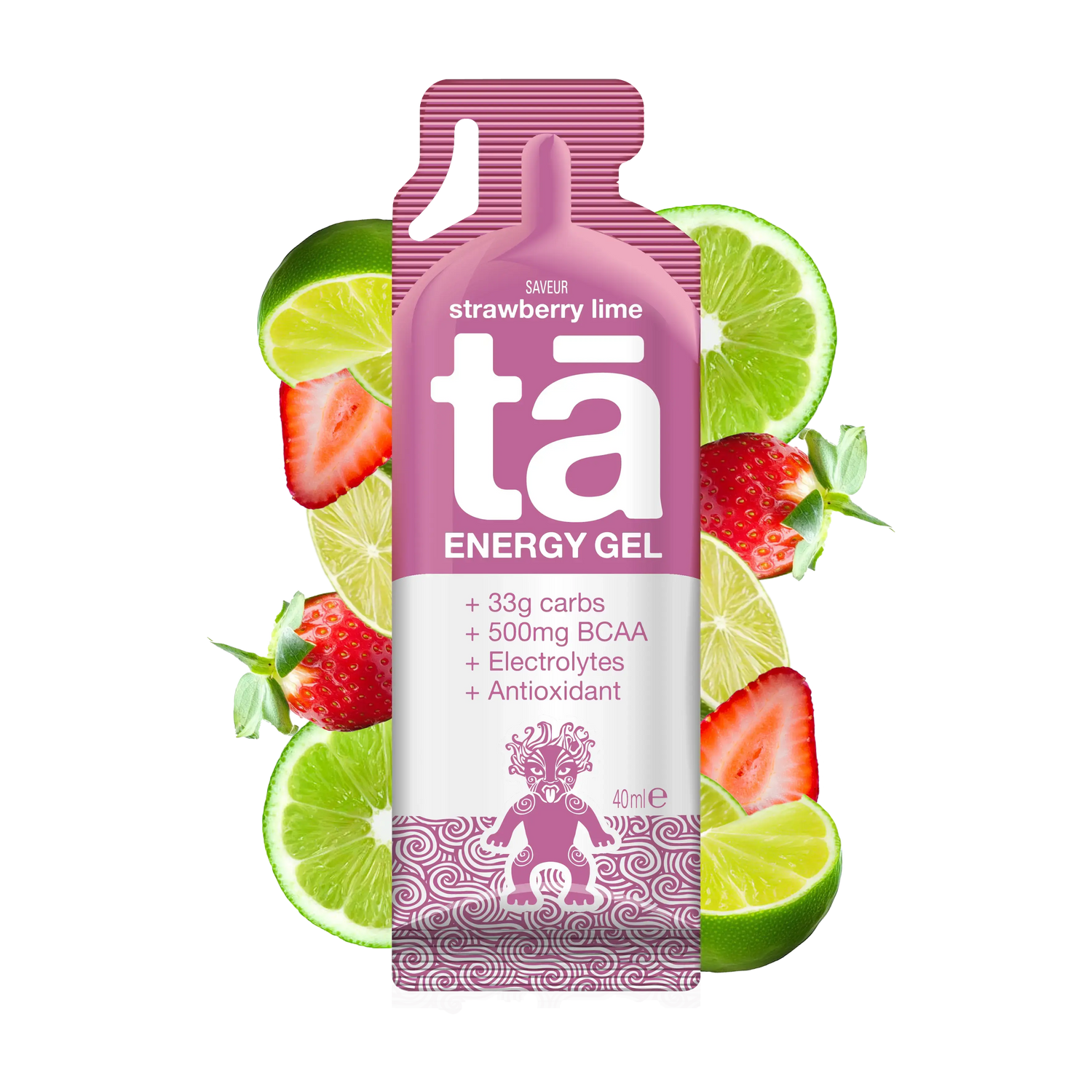 ÉNERGIE GELS strawberry lime Tā Energy