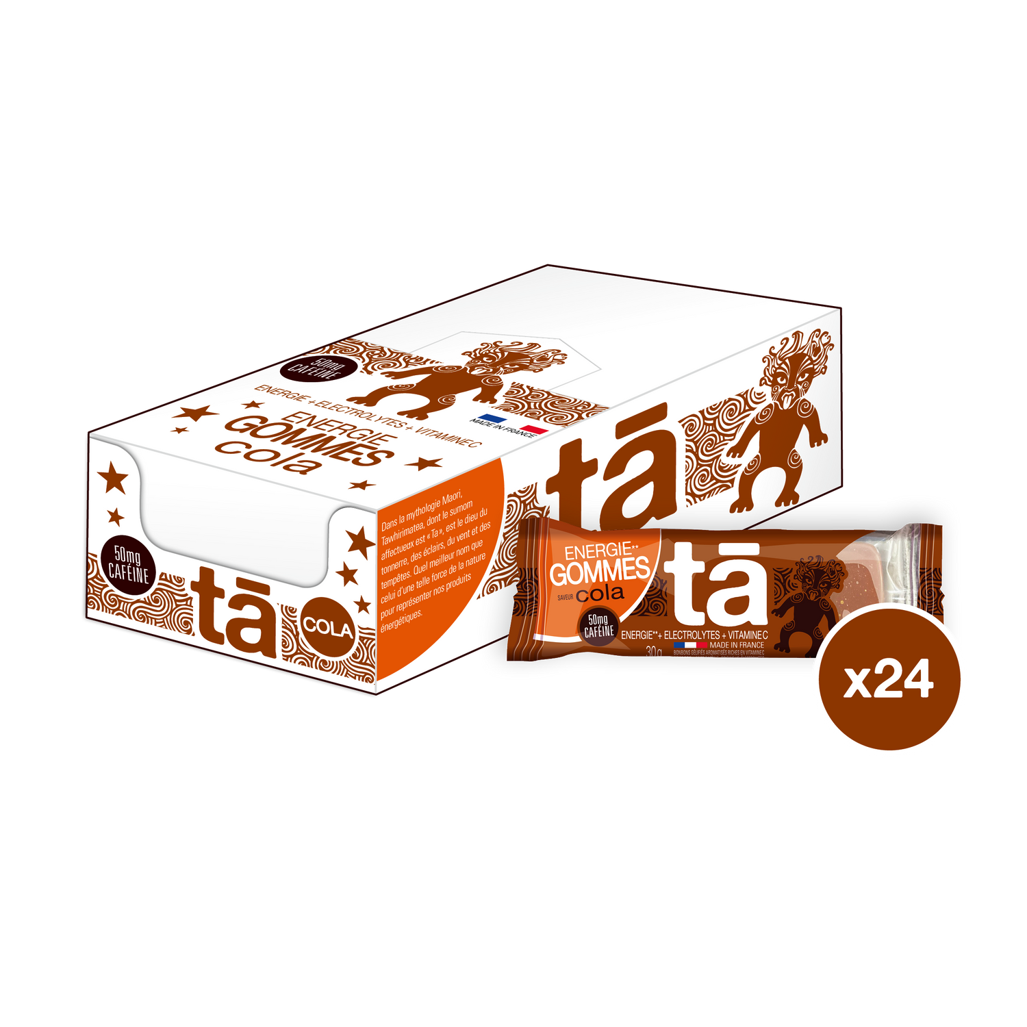 ÉNERGIE GOMMES cola Tā Energy