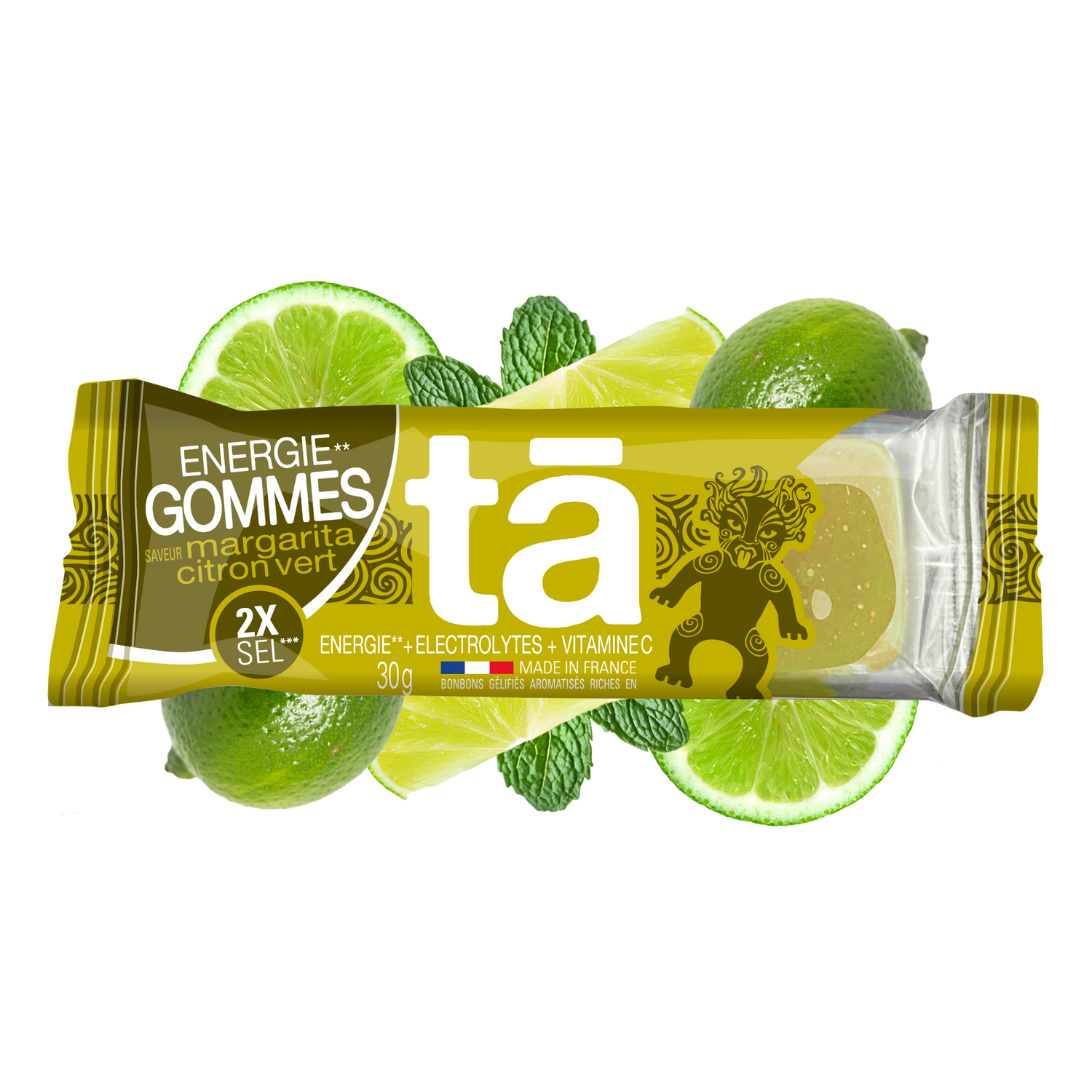 ÉNERGIE GOMMES margarita citron vert Tā Energy