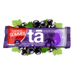 Gommes énergétiques 30g saveur cassis