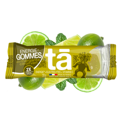 Gommes énergétique 30g saveur margarita citron vert