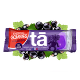 Gommes énergétiques 30g saveur cassis
