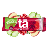 Gommes énergétiques 30g saveur cranberry pomme