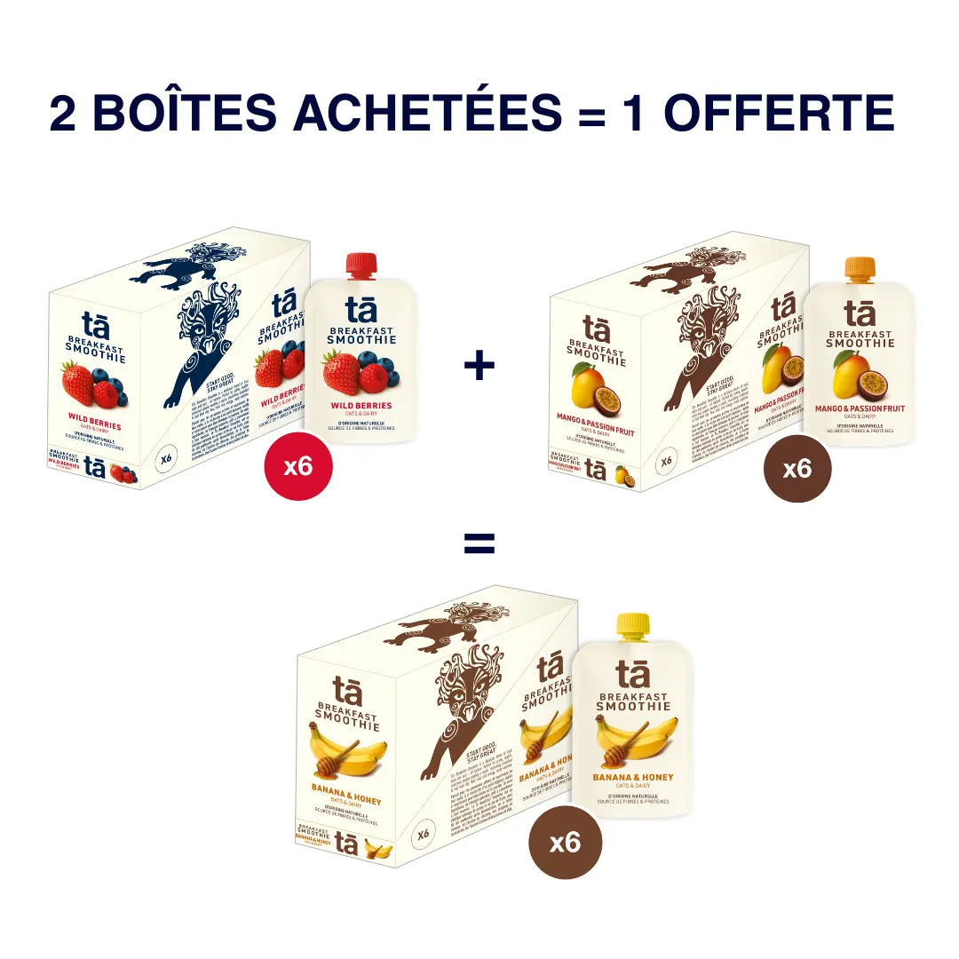 Offre Breakfast Smoothie Tā Energy