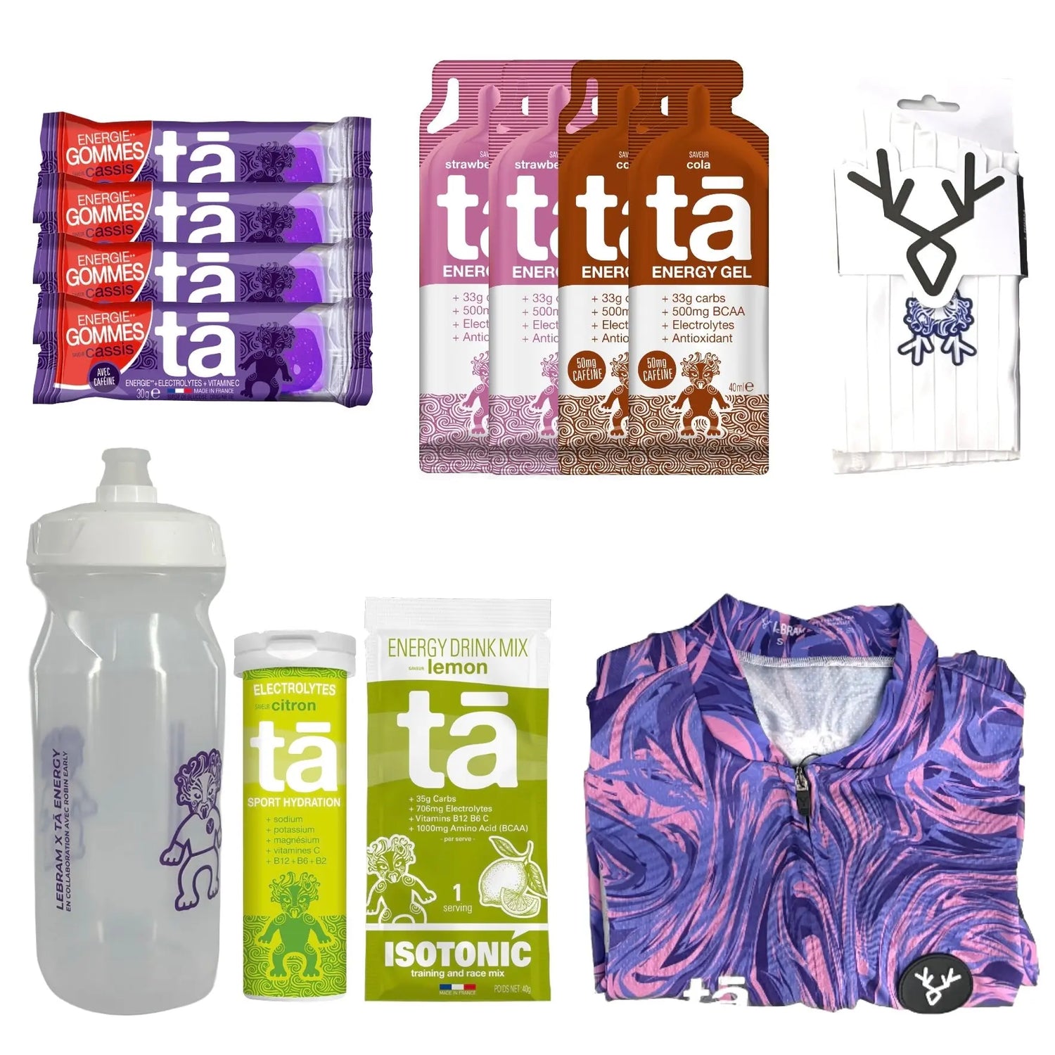 Pack nutrition et maillot Lebram x Ta Energy