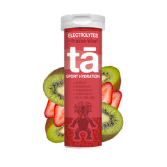 Pastilles d'électrolytes saveur fraise kiwi